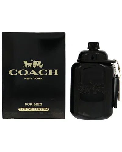 Coach Men's 2oz  New York Eau De Parfum Spray In Black