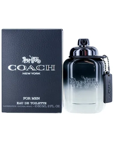 Coach Men's 2oz Edt Spray In Transparent