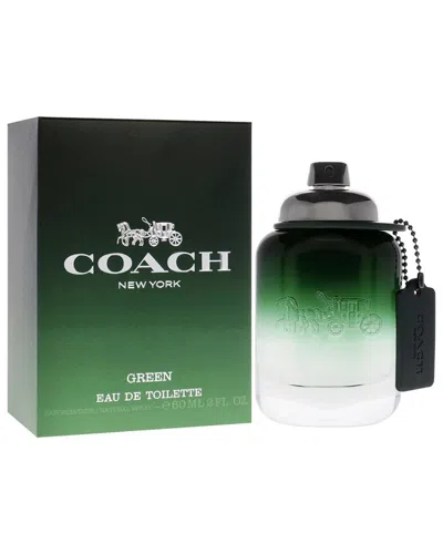 Coach Men's 2oz Green Edt Spray