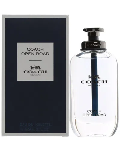 Coach Men's 2oz Open Road Edt Spray In White