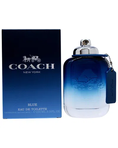 Coach Men's 3.3oz Blue Edt Spray