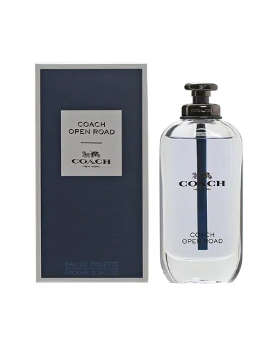 Coach Men's 3.3oz Open Road Eau De Toilette In Blue