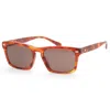 Coach Men's 57mm Caramel Tortoise Sunglasses In Multi