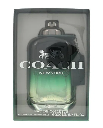 Coach Men's 6.7oz Green Eau De Toilette Spray In Multi
