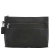 Coach Men's Black Pebbled Leather Academy Pouch In Black