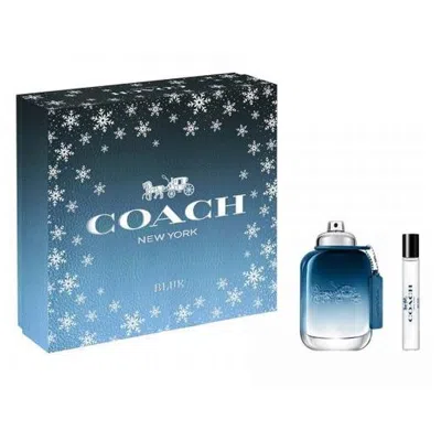 Coach Men's Blue 2pc Gift Set Fragrances For Men's 3386460138741