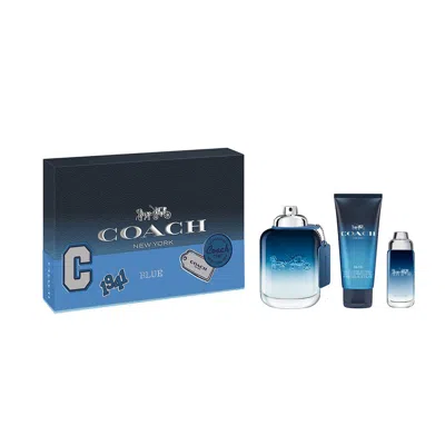 Coach Men's Blue Gift Set Fragrances 3386460157117