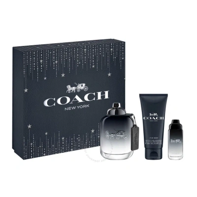 Coach Men's  New York Gift Set Fragrances 3386460138673 In Green