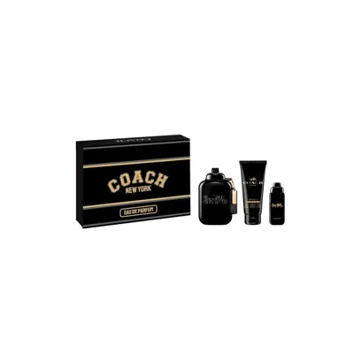 Coach Men's  New York Gift Set Fragrances 3386460170369 In Black