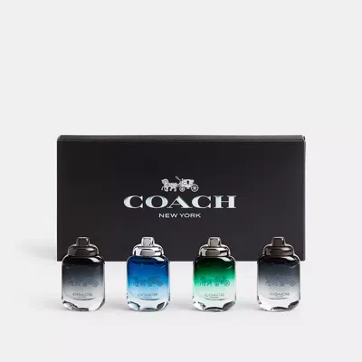 Coach Men's Eau De Toilette 4 Piece Minispray Gift Set In Multi | ModeSens