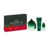 Coach Men's Green Gift Set Fragrances 3386460147378