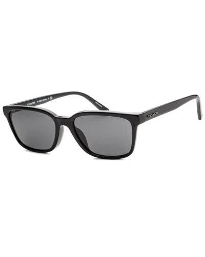 Coach Men's Hc8328u 57mm Sunglasses In Black