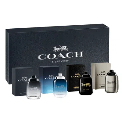 Coach Men's Mini 4 X 4.5ml Gift Set Fragrances 3386460170420
