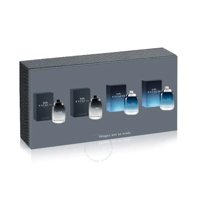 Coach Men's Mini Set Gift Set Fragrances 3386460131445 In White