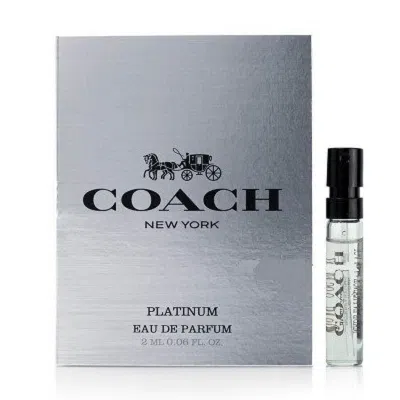 Coach Men's Platinum Edp 0.06 oz Fragrances 3386460096911