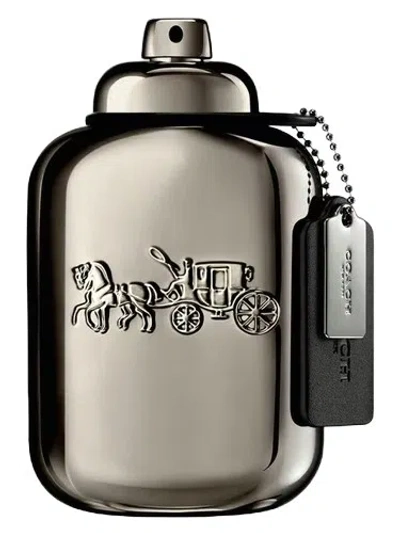 Coach Men's Pure Platinum Parfum 3.4 oz (tester) Fragrances 3386460171113 In Black
