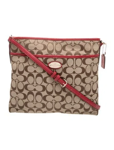 Pre-owned Coach Messenger Bag In Brown