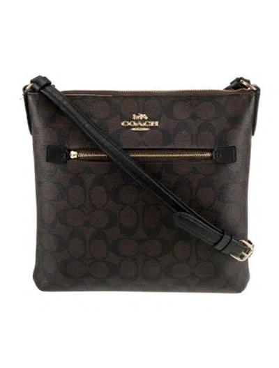 Pre-owned Coach Messenger Bag In Brown