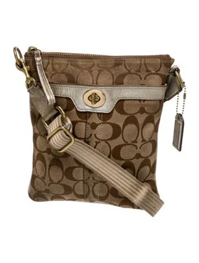 Pre-owned Coach Messenger Bag In Brown