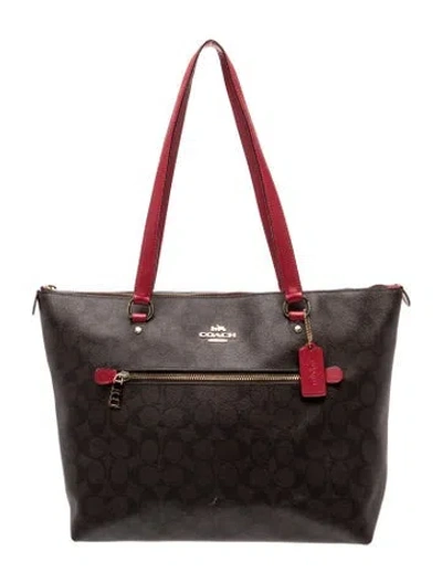 Pre-owned Coach Messenger Bag In Brown