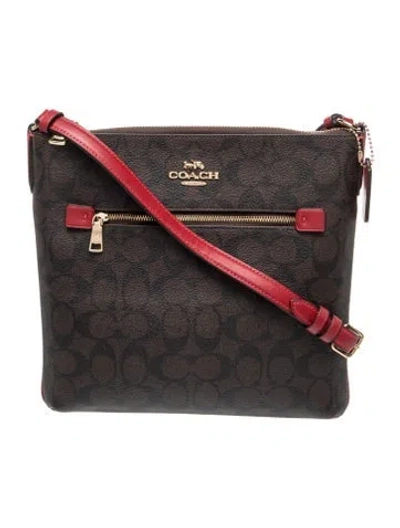 Pre-owned Coach Messenger Bag In Brown
