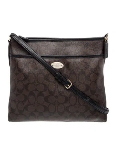 Pre-owned Coach Messenger Bag In Brown