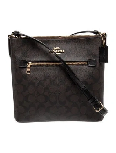 Pre-owned Coach Messenger Bag In Brown