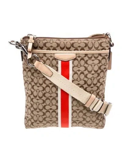 Pre-owned Coach Messenger Bag In Brown