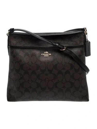 Pre-owned Coach Messenger Bag In Brown