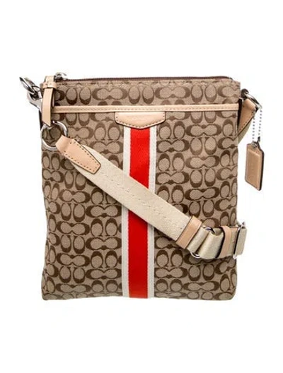 Pre-owned Coach Messenger Bag In Brown