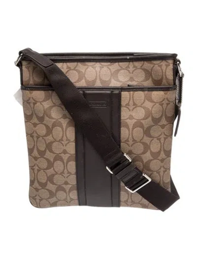Pre-owned Coach Messenger Bag In Brown