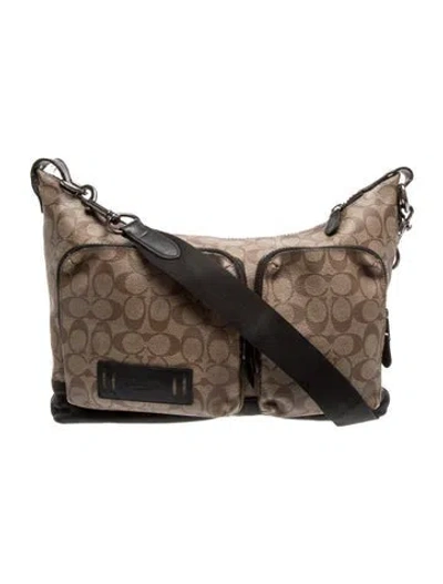 Pre-owned Coach Messenger Bag In Brown