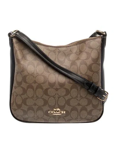 Pre-owned Coach Messenger Bag In Multi