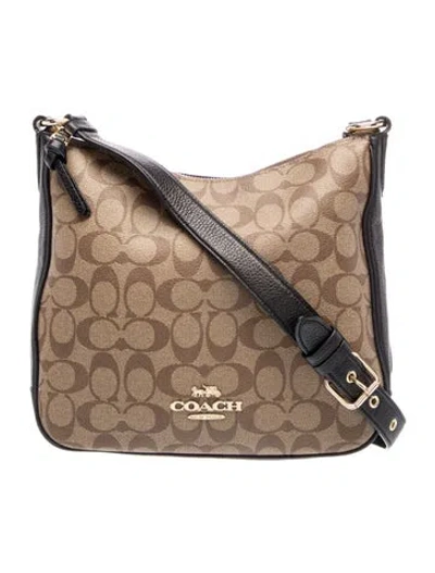 Pre-owned Coach Messenger Bag In Neutral
