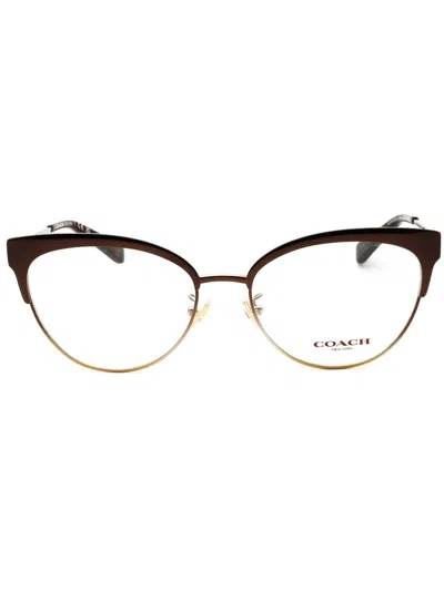 Coach Metal Cat Eye Women's Eyeglasses In Black