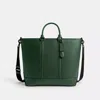 Coach Metropolitan Carryall In Hunter Green