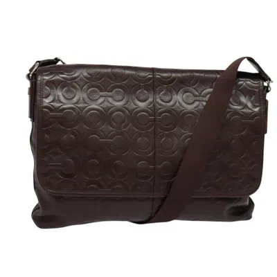 Pre-owned Coach Metropolitan Leather Shoulder Bag () In Brown