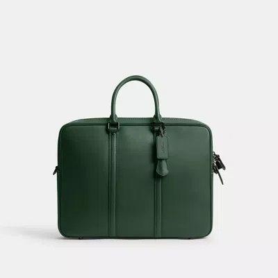Coach Metropolitan Workbag In Hunter Green