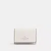 Coach Micro Wallet In White