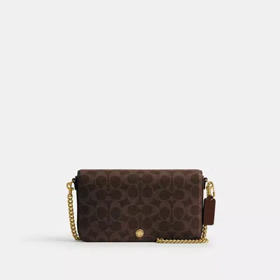 Coach Mila Crossbody Bag In Signature Canvas In Multi