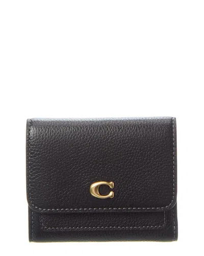 Coach Mila Leather Flap Wallet