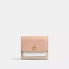 Coach Mila Small Flap Wallet In Colorblock
