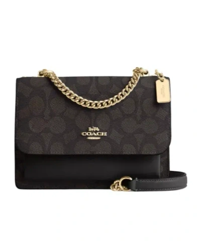 Coach Mini Claire Crossbody Bag In Black