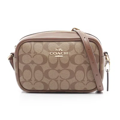 Coach Mini Jamie Camera Bag Signature Pvc Leather