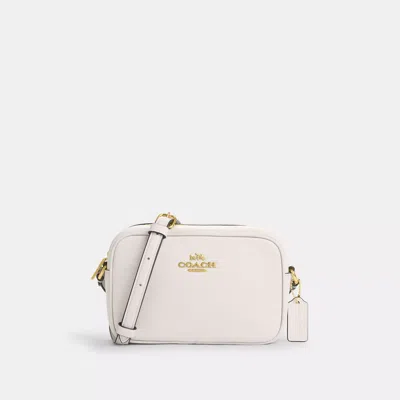Coach Mini Jamie Camera Bag In White