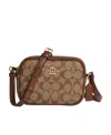 Coach Mini Jamie Camera Shoulder Bag In Brown