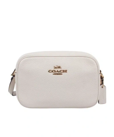 Coach Mini Jamie Camera Shoulder Bag In White