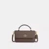 Coach Mini Josie Top Handle Bag In Brown