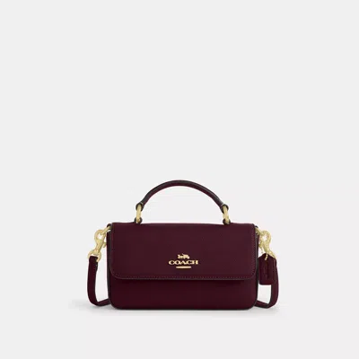 Coach Mini Josie Top Handle Bag In Red