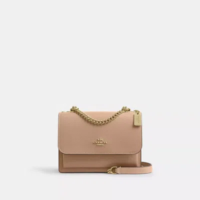 Coach Mini Klare Crossbody Bag In Beige